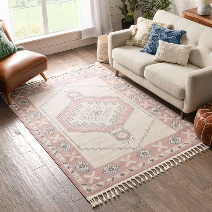 Well Woven Oriental Blush Area Rug & Reviews Wayfair